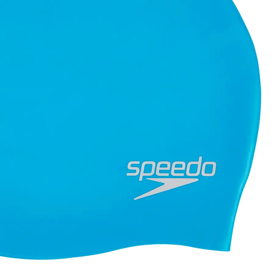 Speedo Badehette Moulded Silikon | Neon blå 