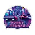 Funky Trunks Badehette Silikon |Cyber City