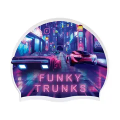 Funky Trunks Badehette Silikon | Cyber City