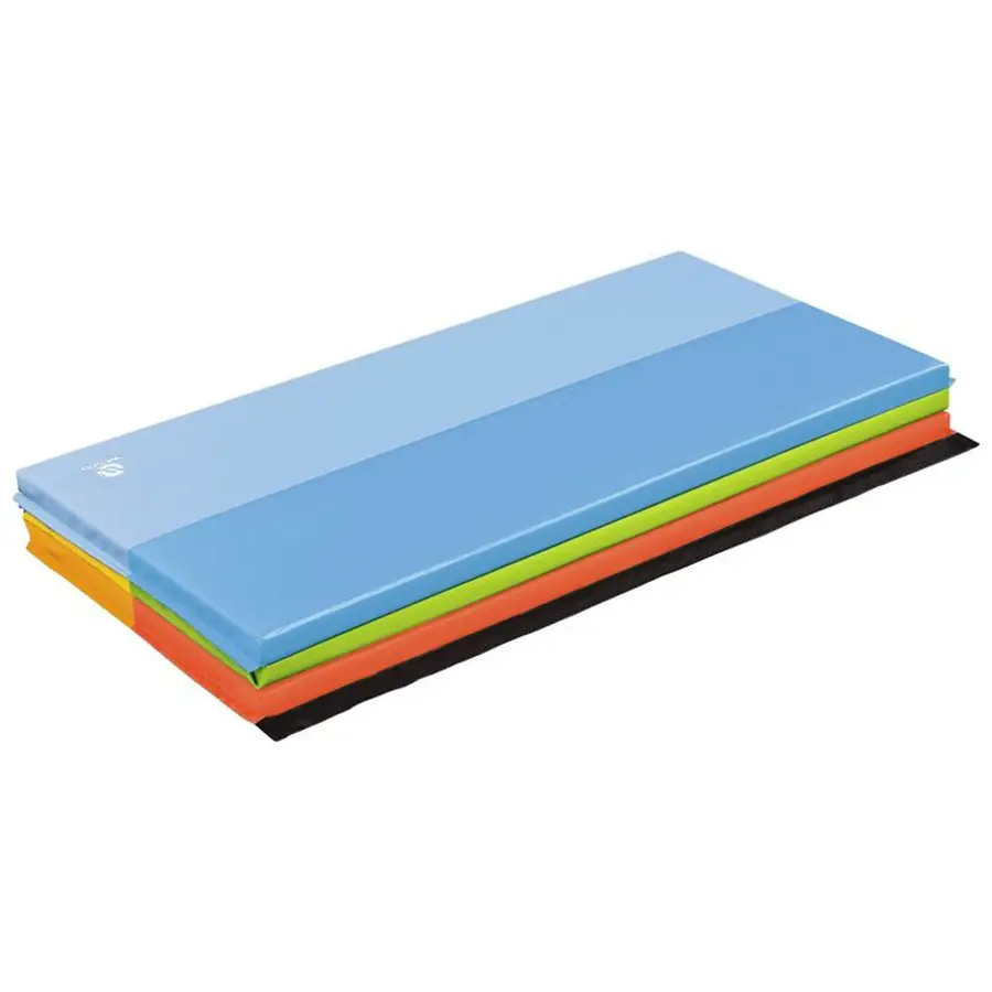 FOLDABLE TUMBLING MAT 180 X 120 X 4 CM MULTICOLOURED | FOLDS IN 3 