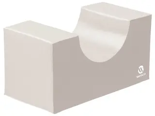 BLOCMODULES RANGE Rectangular bridge LIGHT GREY/IVORY